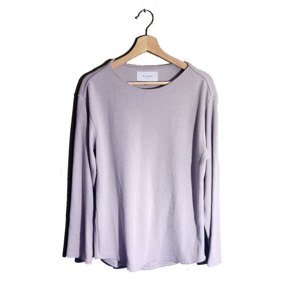 Beige Long Sleeve Round Neck